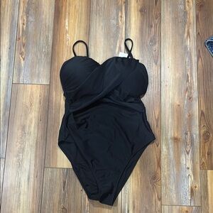 Elegant Black Women's Swimsuit